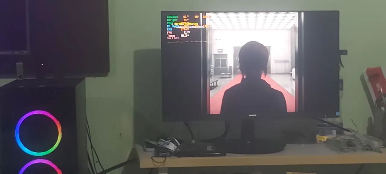 PC Gamer Lindo e Potente! Ryzen 5 + RX 6600M 8GB + 16GB RAM ? Gabinete Wise Vidro e RGB - Foto 4