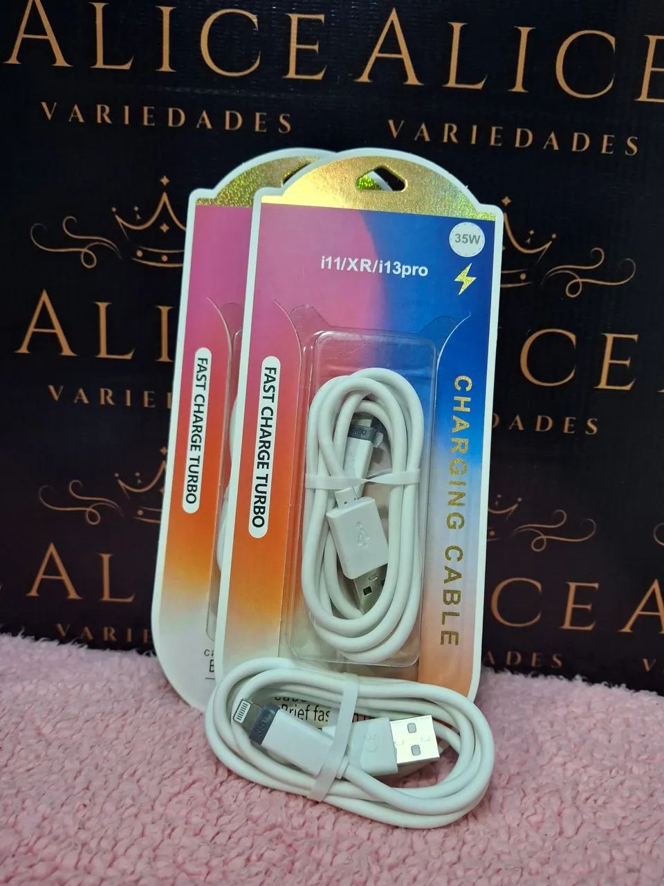 Cabo de iPhone USB Turbo 