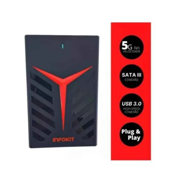 HD Externo 500GB USB 3.0 - Ideal para Xbox, PS4 e PC! - Foto 2