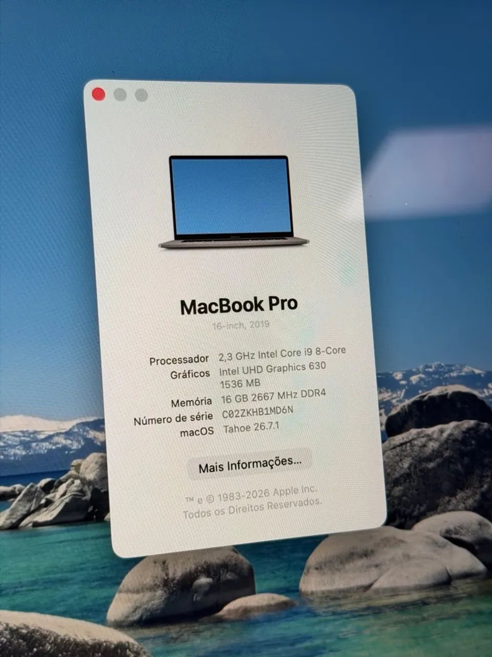 MacBook Pro i9 - Foto 2