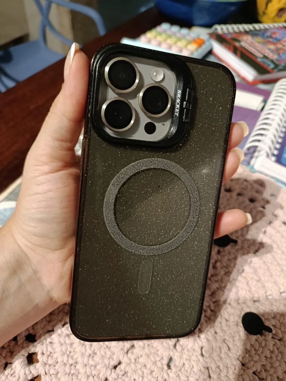 iPhone 15 pro Max Cor natural titanium - Foto 2