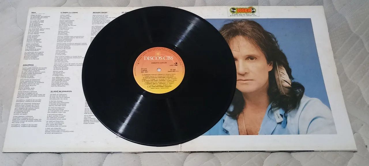 LP Roberto Carlos 1989 Original CBS  - Foto 4
