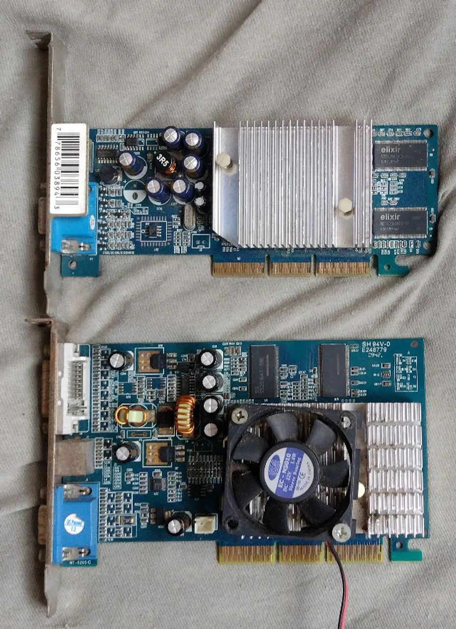 Placas de vídeo AGP