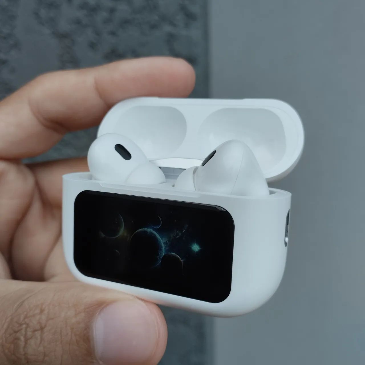 Fone bluetooth A9 PRO com display, leia a descrição - Foto 3
