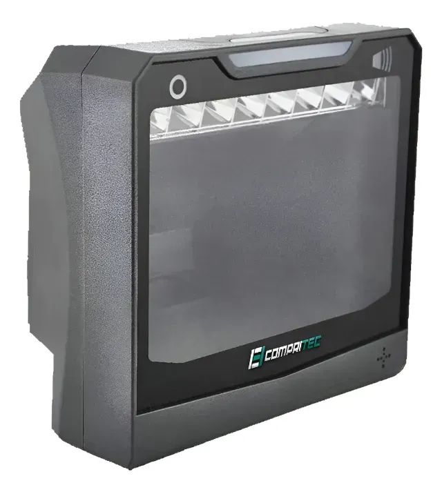 Leitor Fixo De Código De Barras 127/220v Preto Compritec