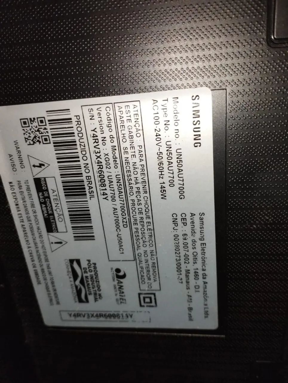 Tv Samsung para retirada de peça - Foto 3
