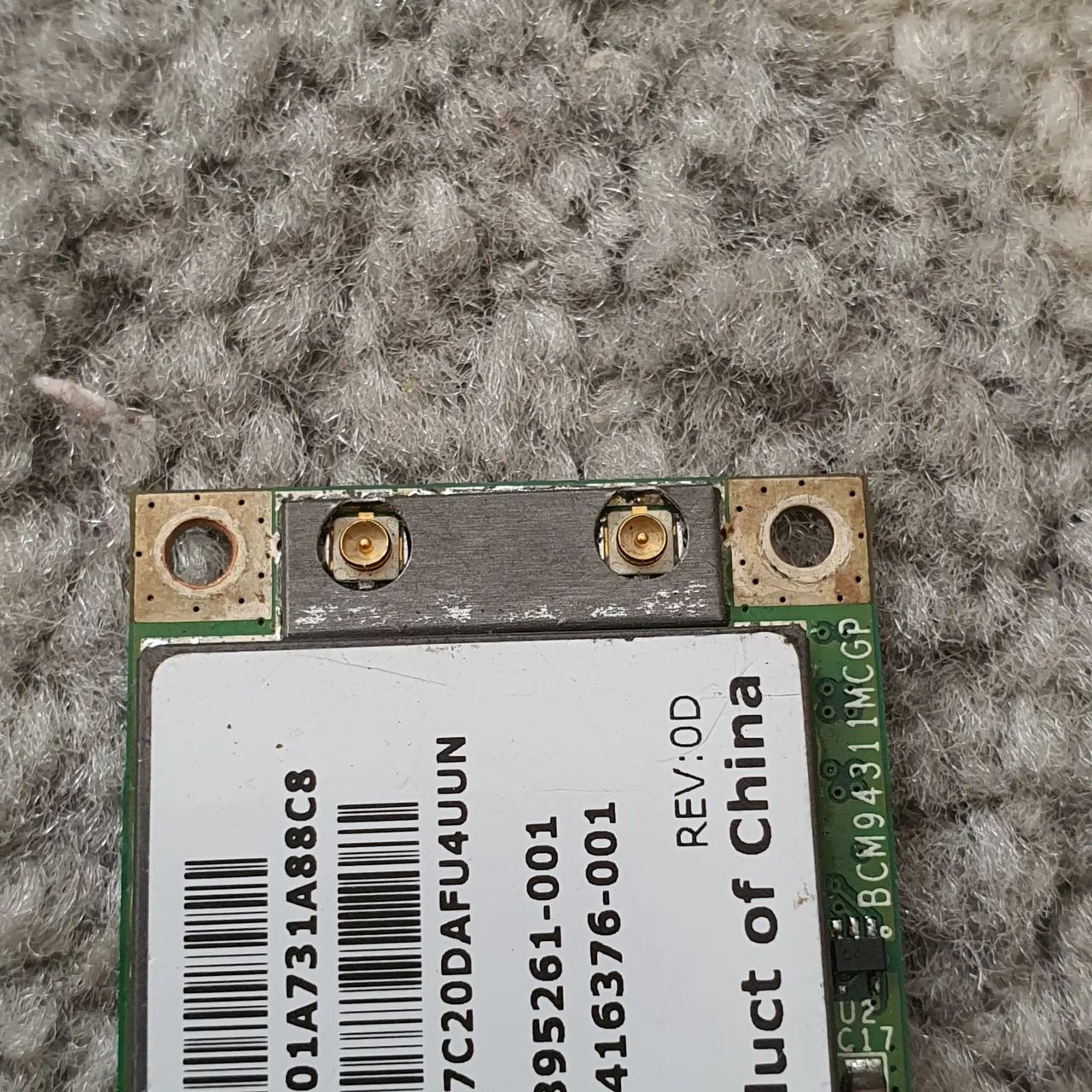 Placa de rede sem fio Wi-Fi Mini PCI Express. Notebook mais antigo.  - Foto 3