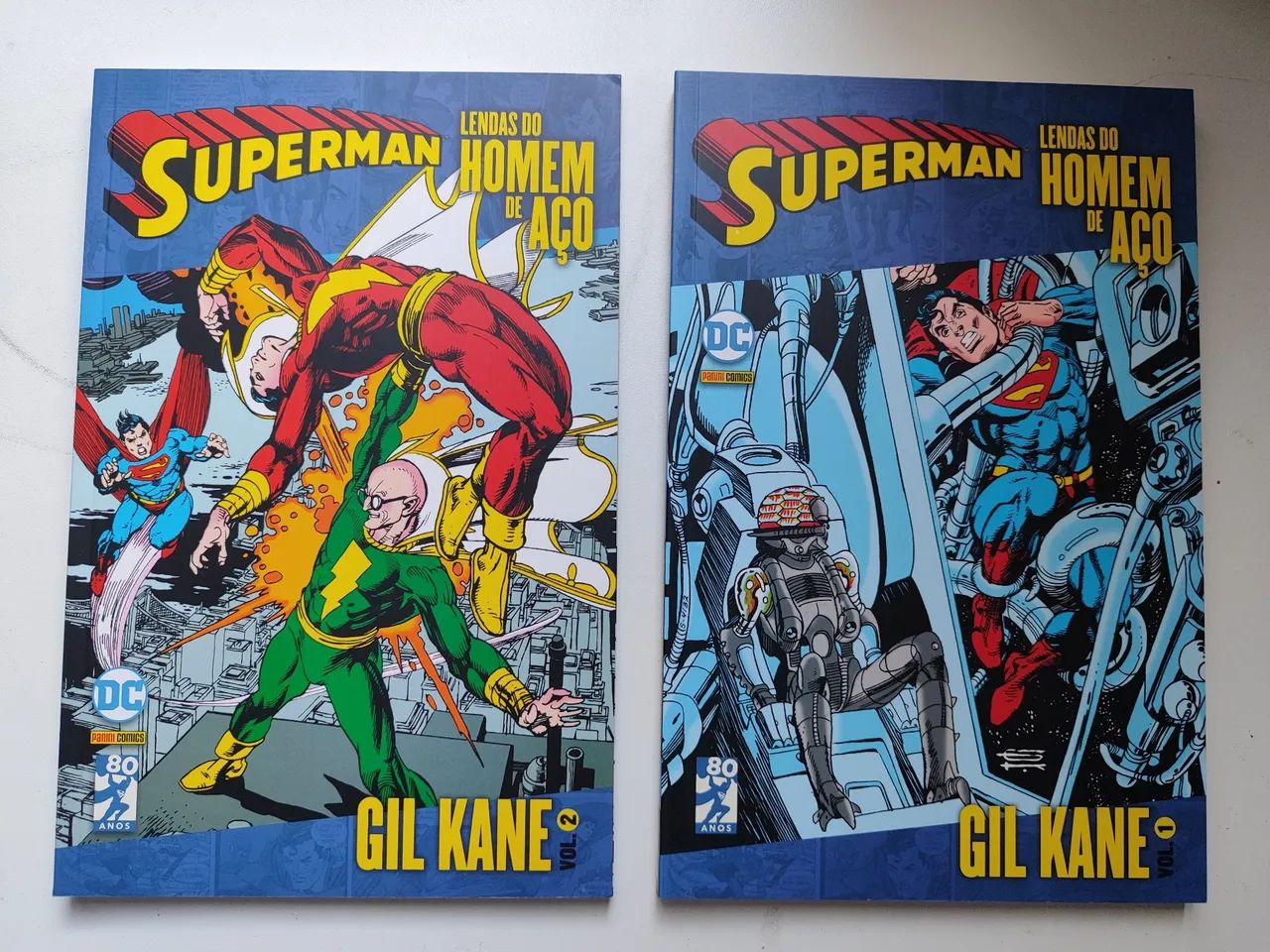 Super Man clássica Gil Kane 1 & 2