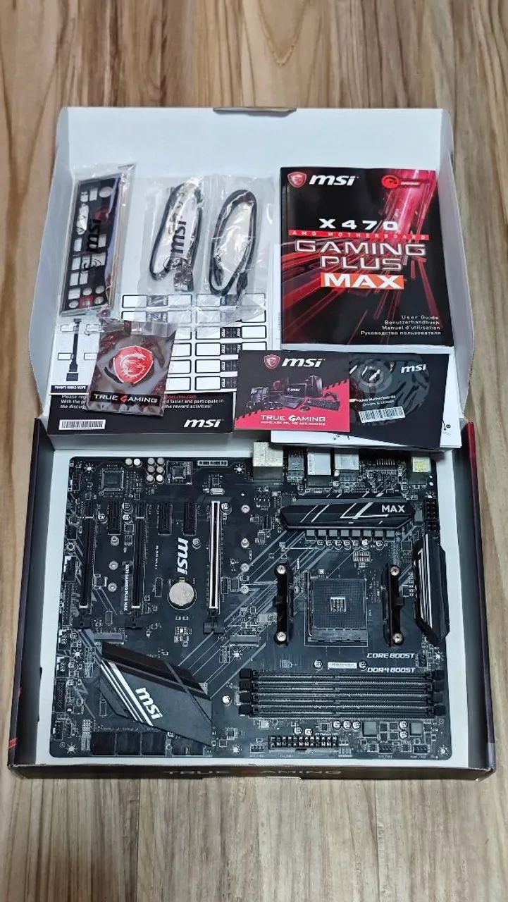 MSI X470 Gaming Plus Max (LEIA O ANÚNCIO) - Foto 2