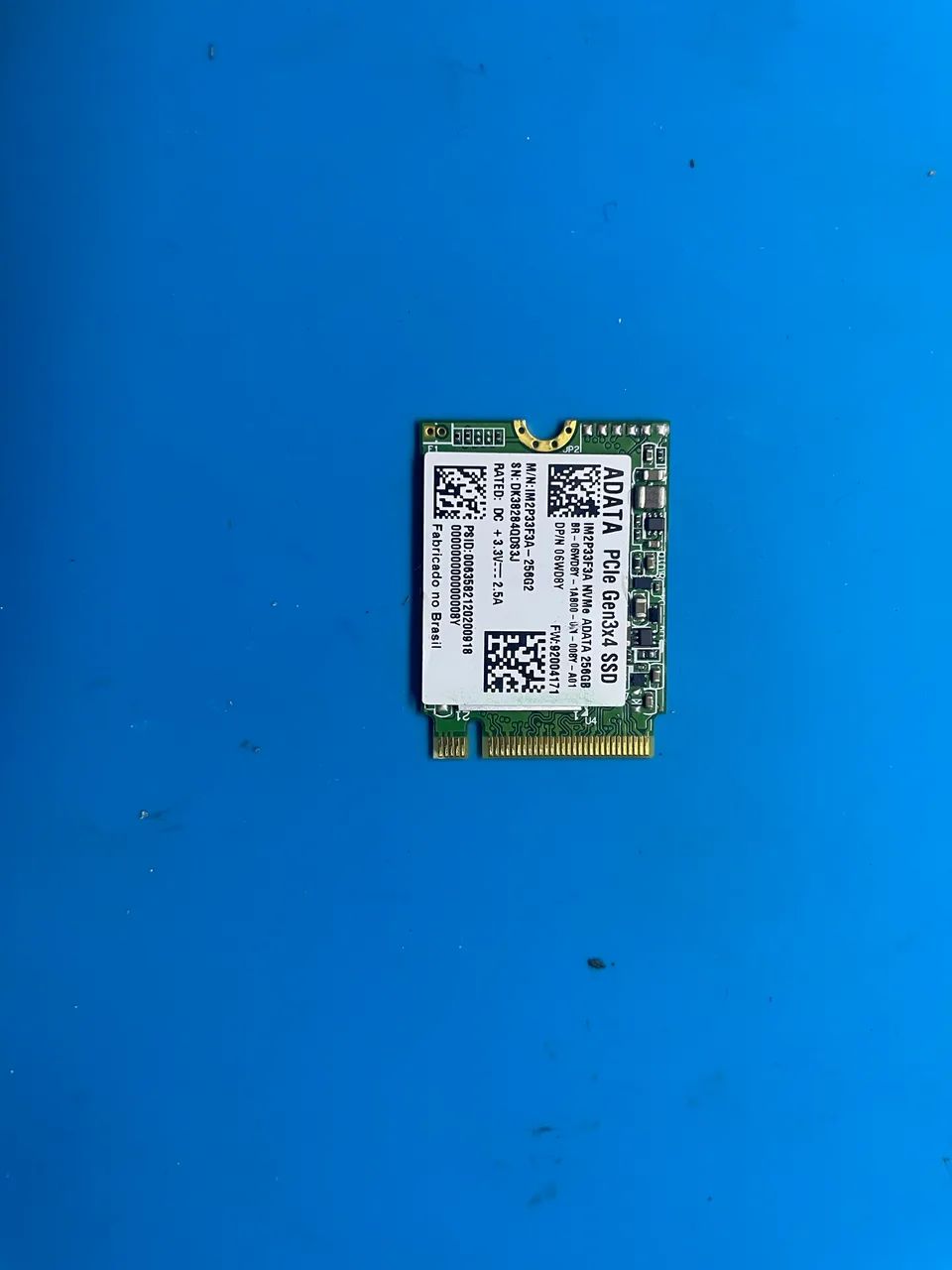 SSD ADATA M.2 NVME de 256GB 