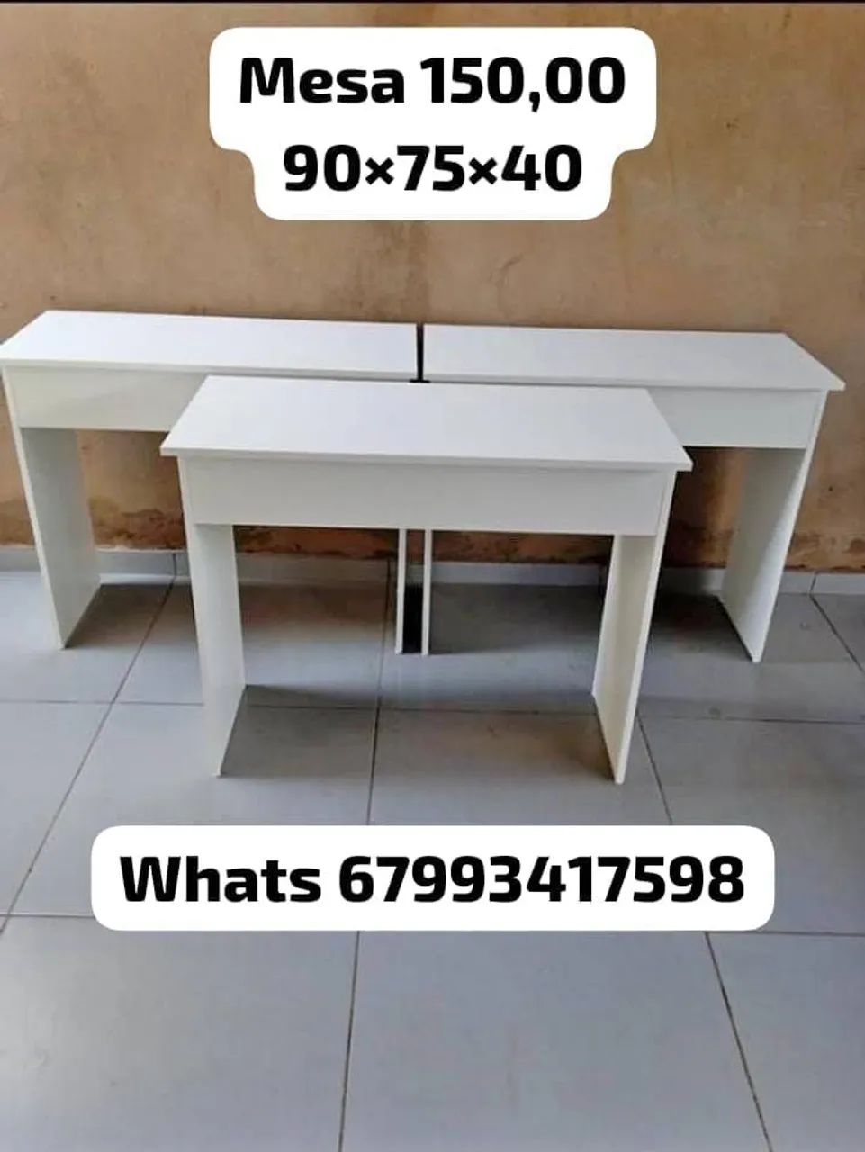Mesa de estudo mdf  - Foto 3
