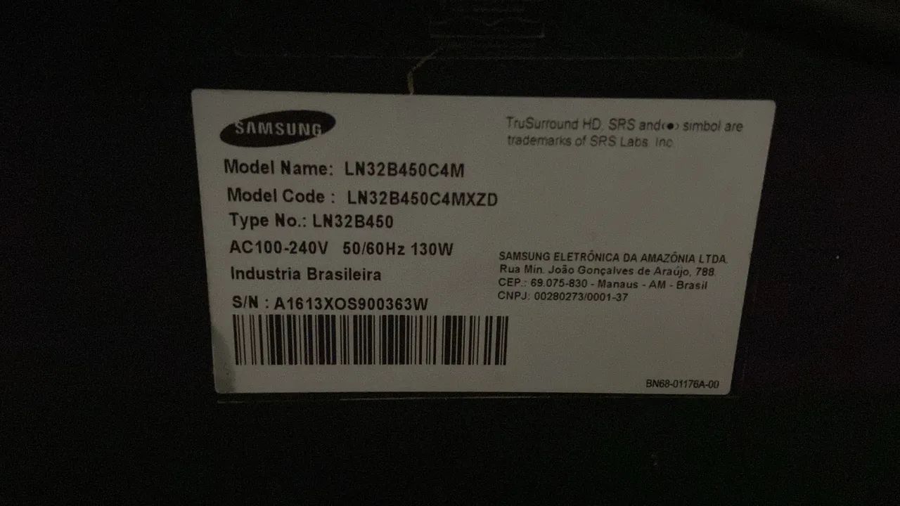 Tv Samsung com defeito - Foto 2