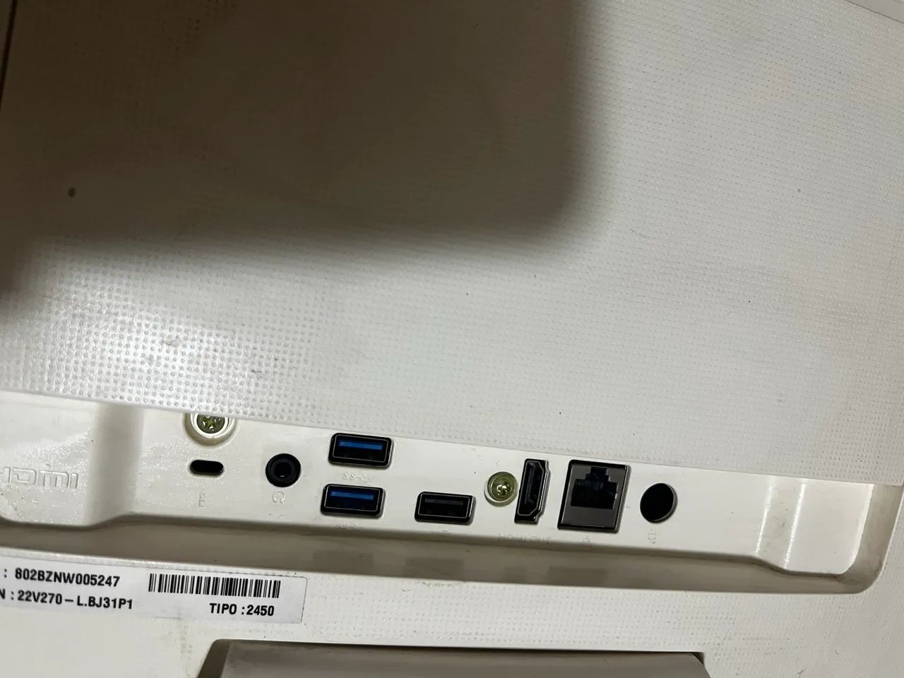 Computador Allinone LG Branco Intel Celeron - Foto 4