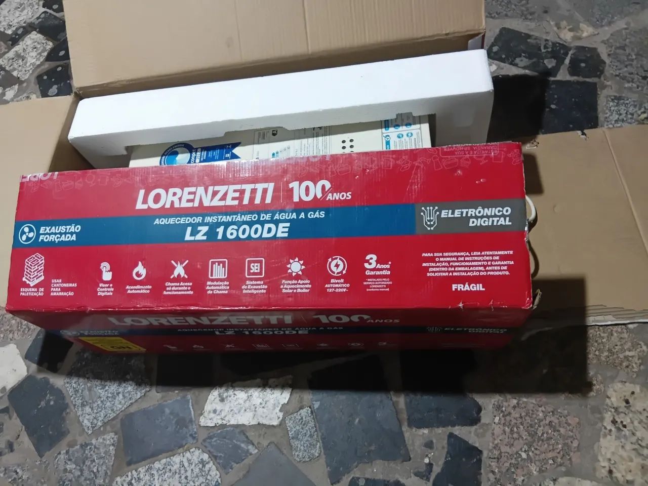 Aquecedor de chuveiro a gás  lorenzetti  - Foto 2
