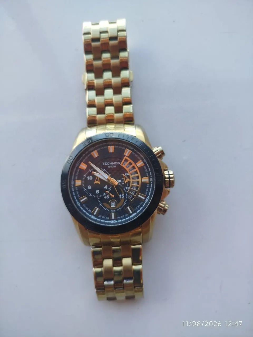 Relógio original TECHNOS semi  novo - Foto 2