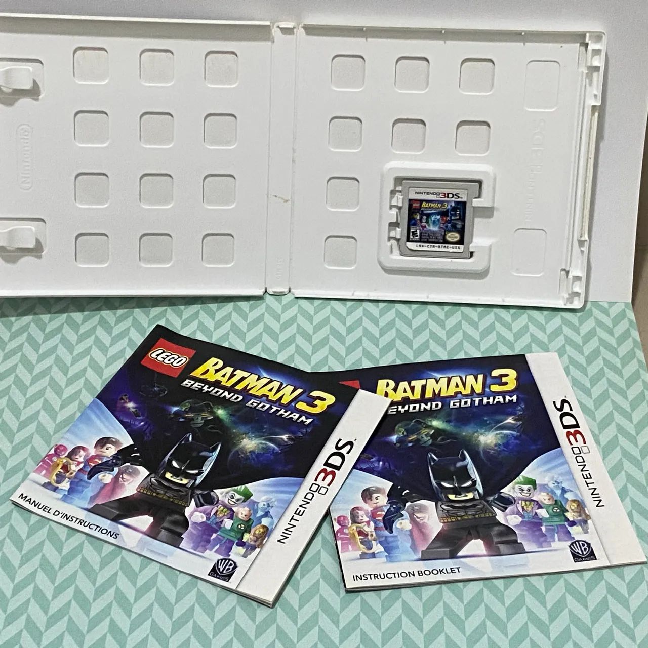 jogo lego batman 3 beyond gotham nintendo 3ds completo com os encartes - Foto 3
