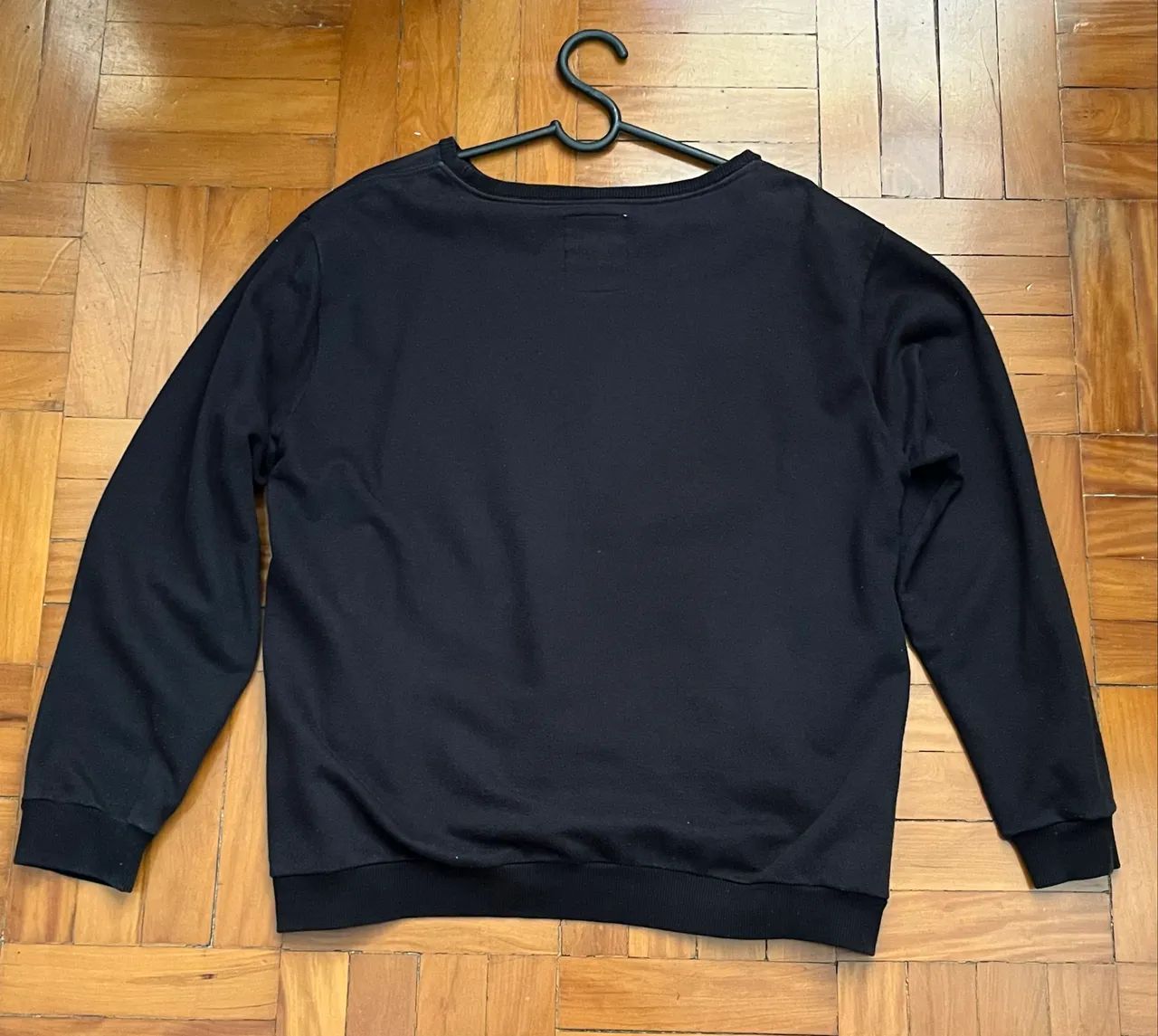 Moletom Blue Steel preto estampado Original G  - Foto 3