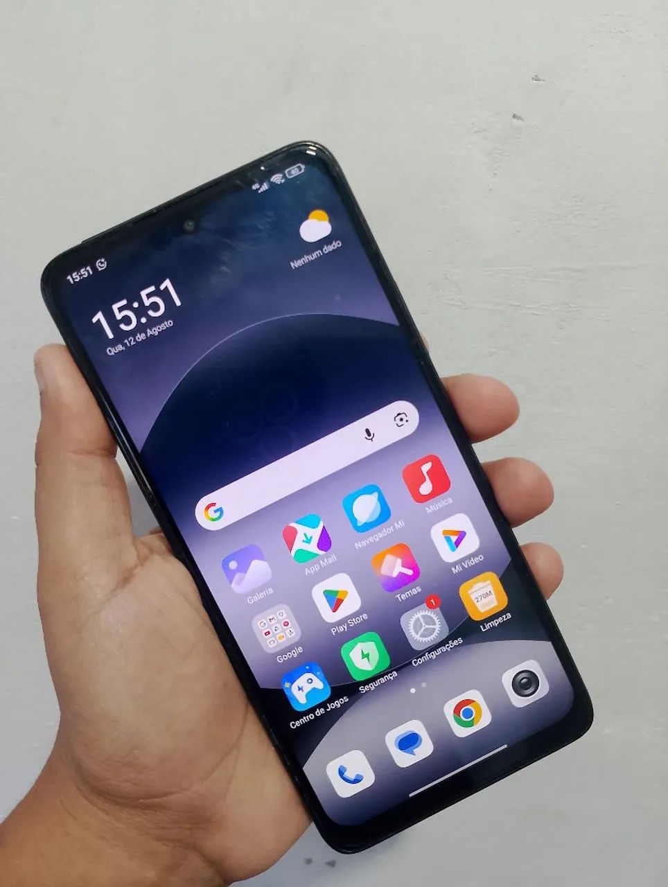 REDMI NOTE 14 128GB 8 DE RAM TODO ORIGINAL MORO EM CG 