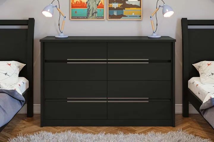 Cômoda Urban 8 Gavetas com Corrediças Telescópicas