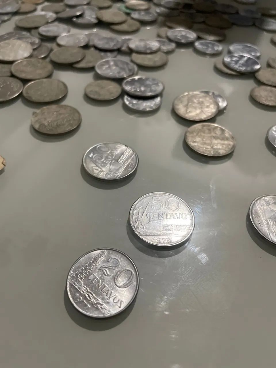Moedas antigas variadas  - Foto 2