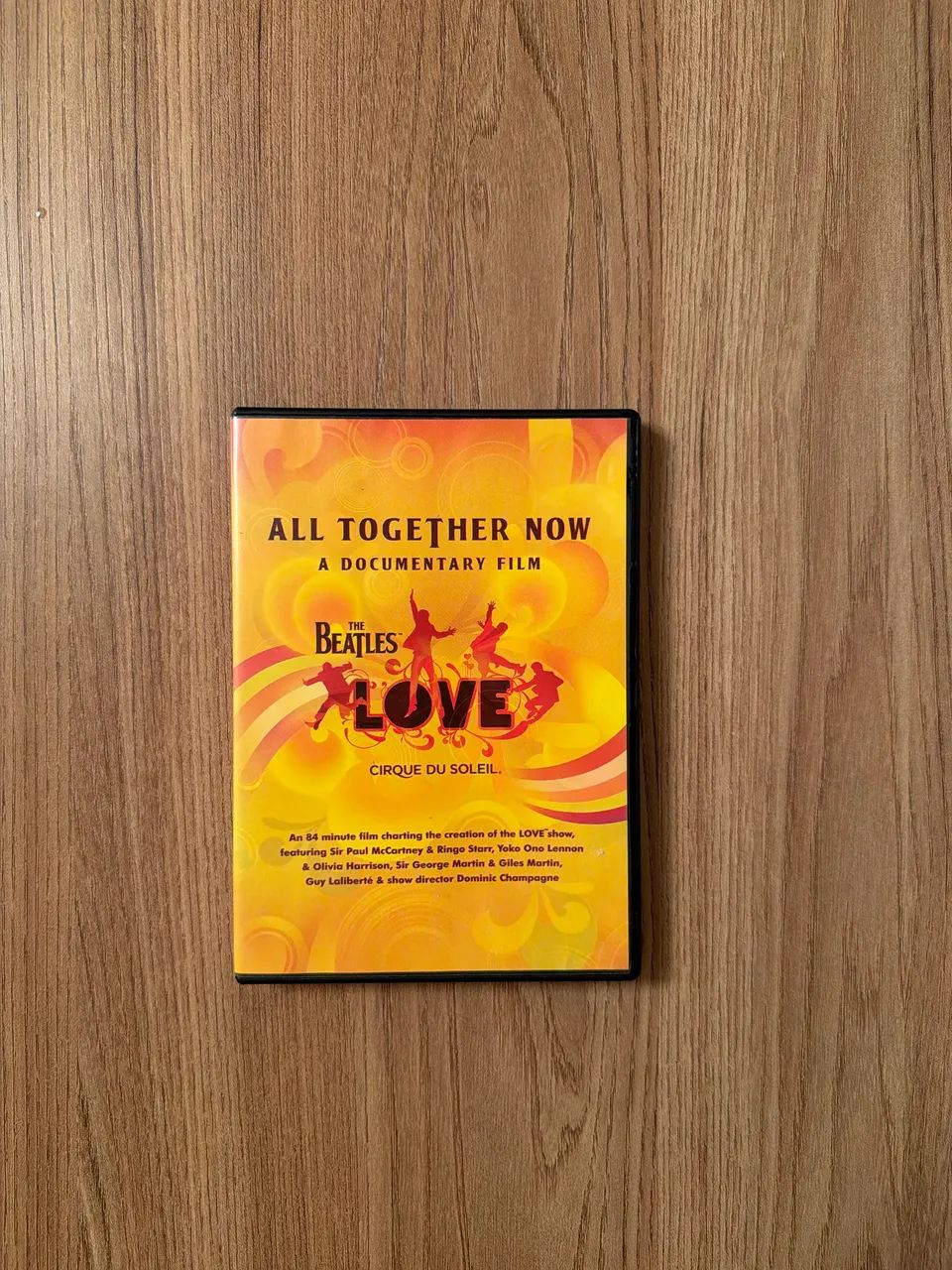 DVD The Beatles + Cirque Du Soleil - All Together Now (Documentário Clássico)