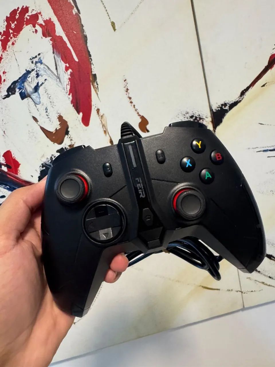Controle Pc e Xbox 360 com fio 