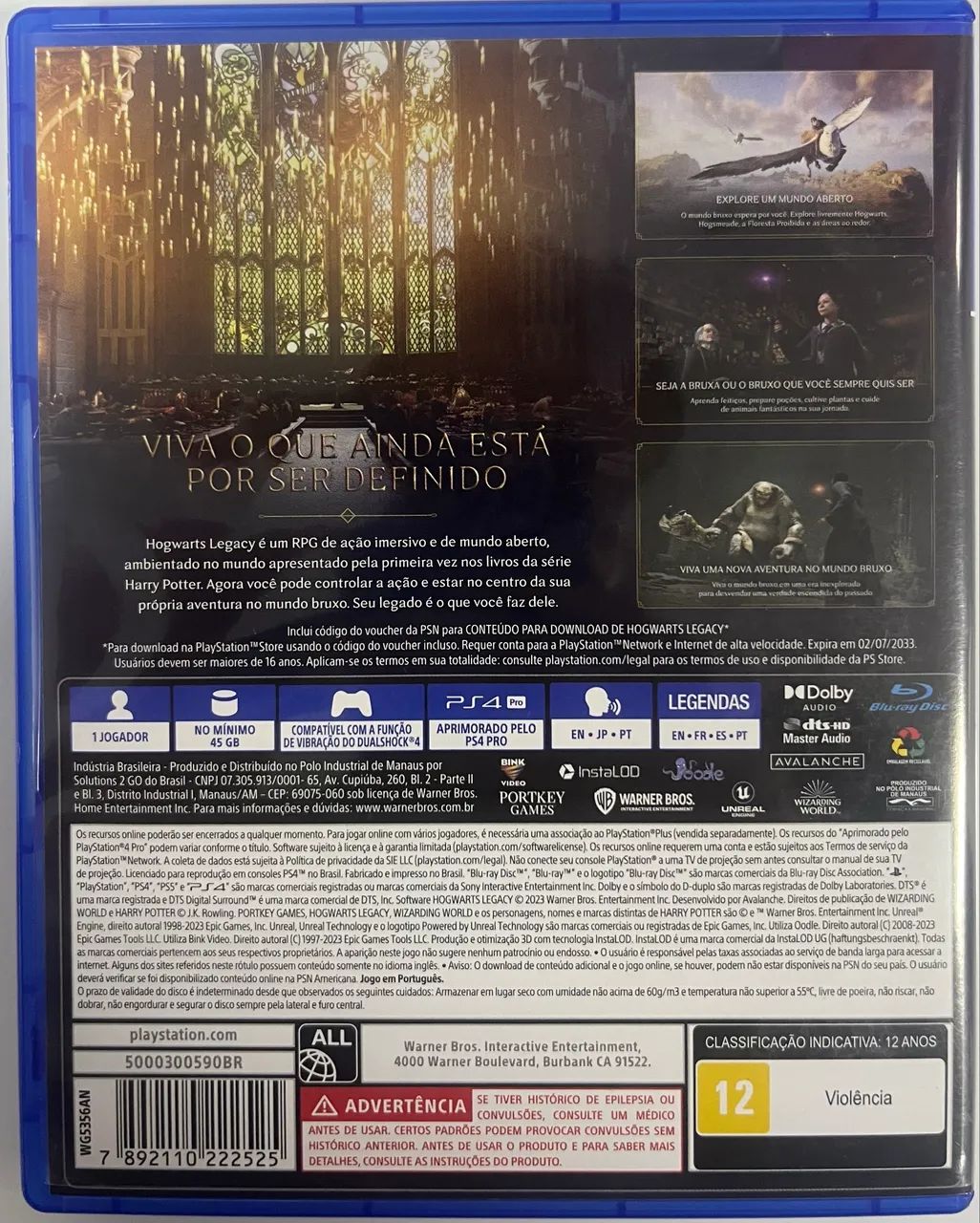 JOGO HOGWARTS - PS4 - Foto 2