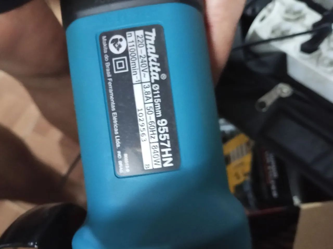 Esmerilhadeira Nova!
