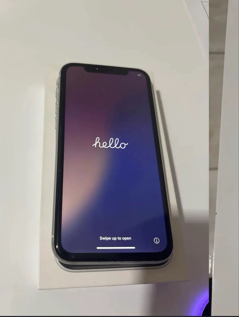 IPHONE XR BRANCO 64GB (COM NOTA FISCAL)