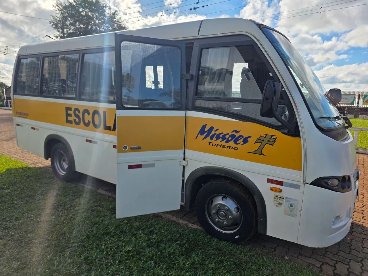 MICROÔNIBUS ESCOLAR VOLARE V8, 2010, 24Lug, MWM, FREIO A AR, EXCELENTE ESTADO. - Foto 10
