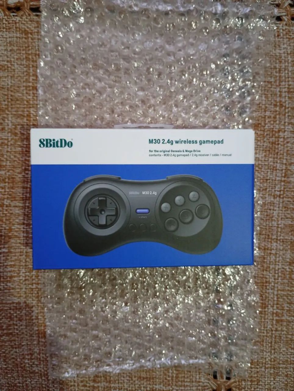 CONTROLE 8BITDO M30 MEGA DRIVE 