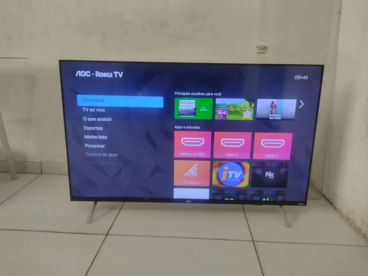 Smart TV Philco Rocku 50 polegadas borda infinita - Foto 5