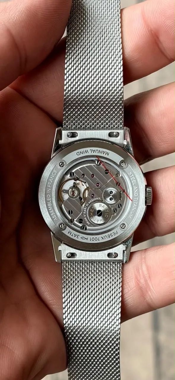 BALTIC PRISMIC 36 MM SALMON DIAL - Foto 2