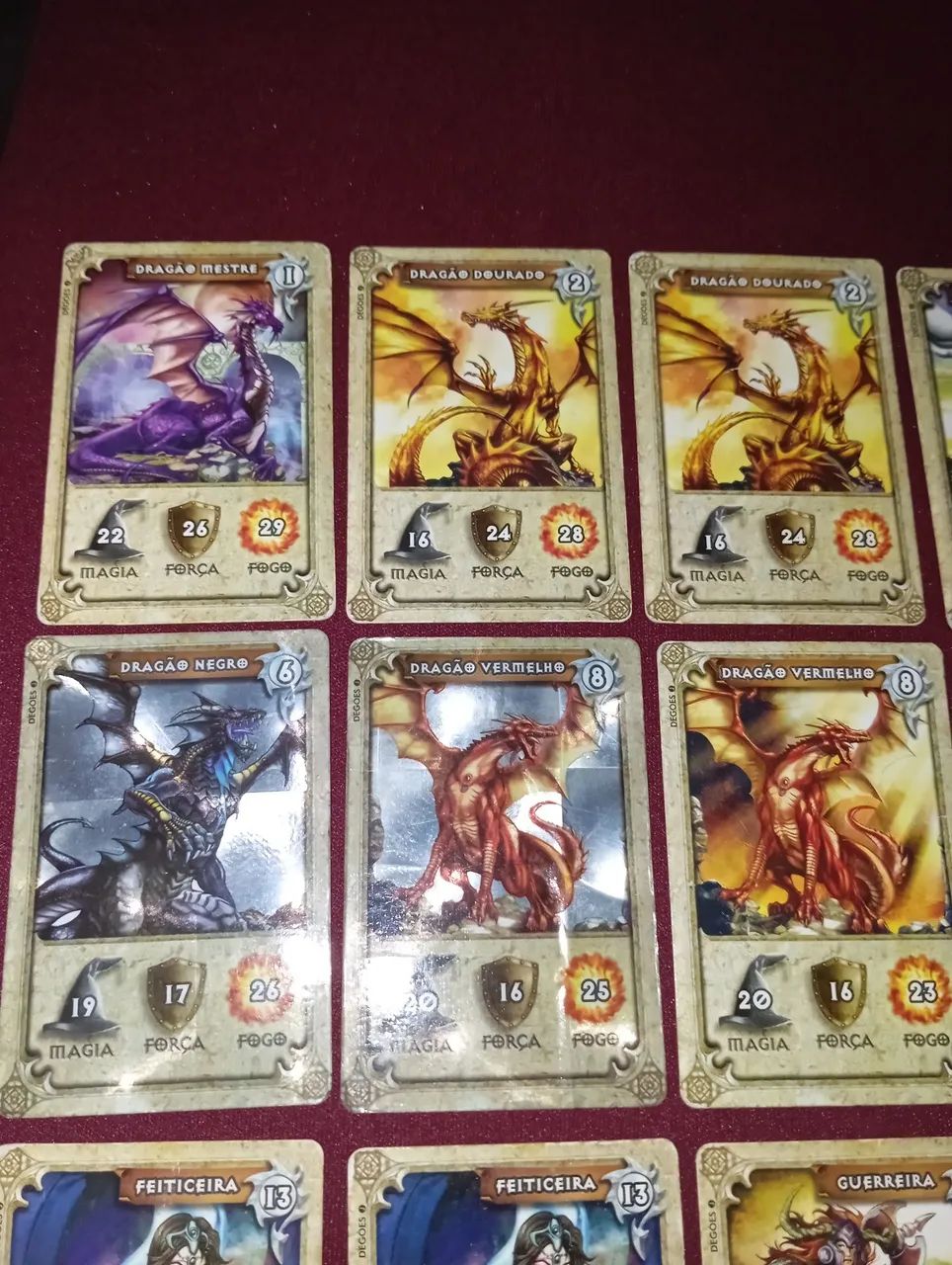Cartas Dracomania Elma Chips Originais em Excelente Estado - Foto 2