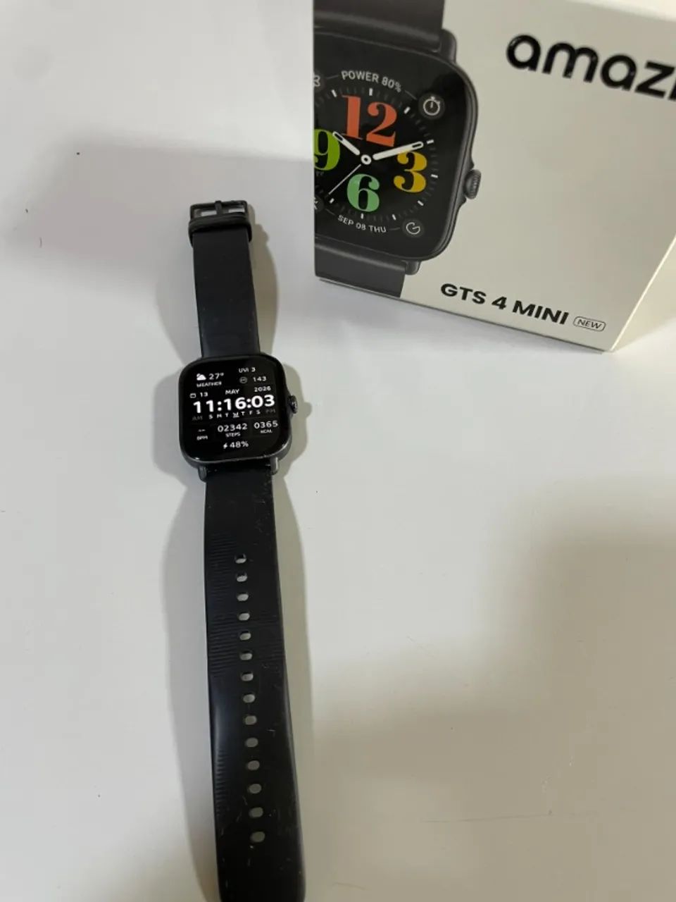 Amazfit GTS 4 Mini Completo Caixa Original - Funcionando Perfeito, Barato