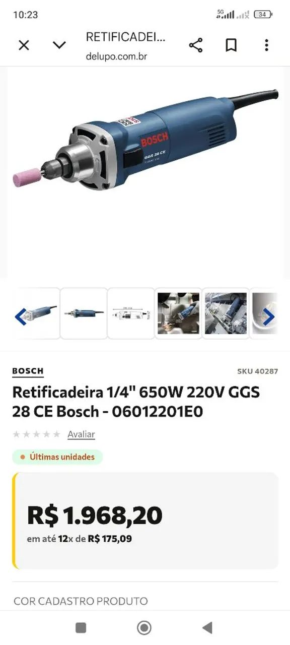 Retífica 220 Nova nunca usada  - Foto 2