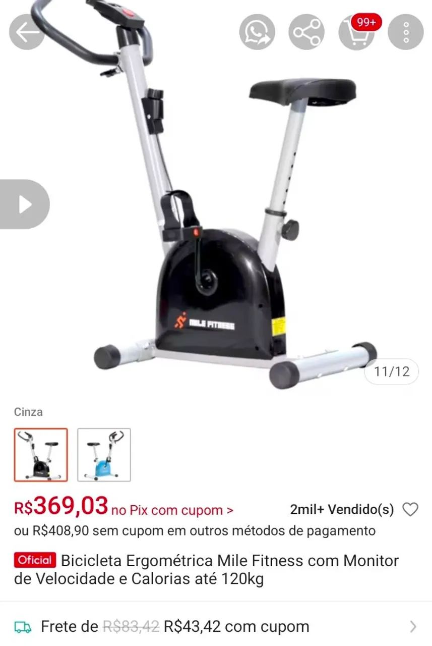 Bicicleta ergometrica  - Foto 2