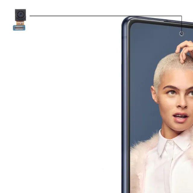 Camera frontal s20FE Original retirada Promoção! - Foto 3