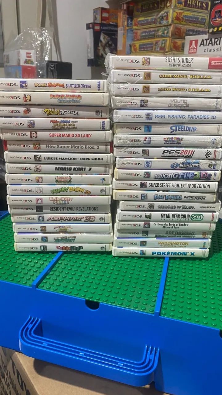 Jogos Nintendo 3DS Originais Coleção Leia - Jogos de Vídeo Game