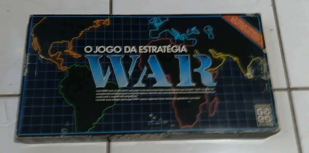 WAR - Jogo de Tabuleiro - Relíquia!