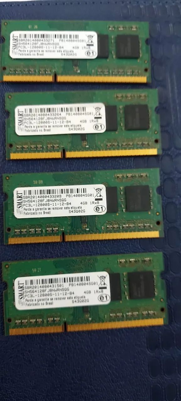 Memória notebook 4GB