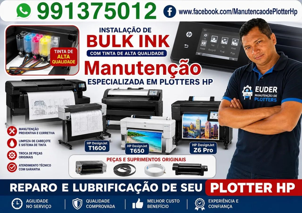 Plotter HP e outras
