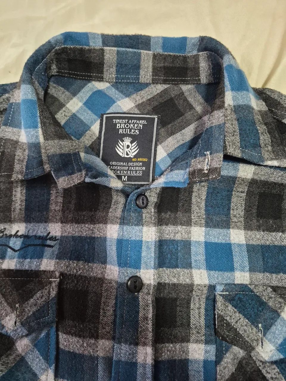 Blusa xadrez m - Foto 3