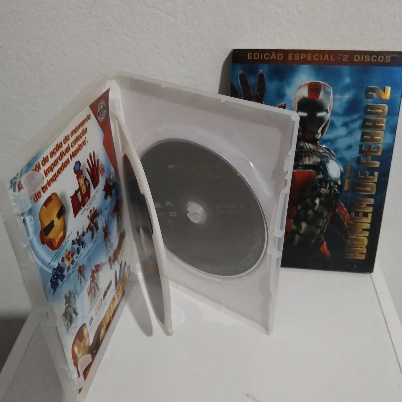 2 dvds duplos + dvd Brinde* Ed Especial Homem de Ferro 1 e 2  - Foto 4