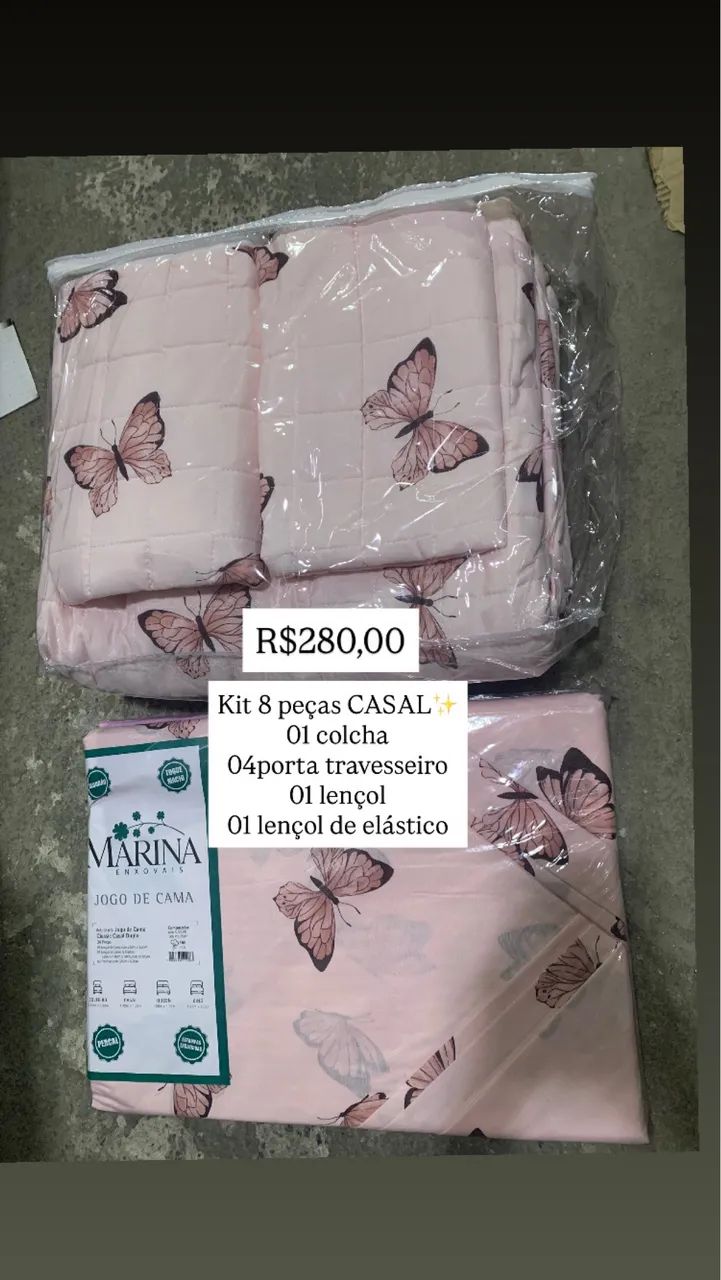 Kit de colcha de cama 8 peças  - Foto 2
