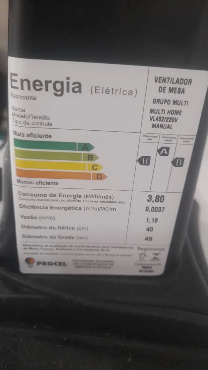Ventilador  multi turbo 40  - Foto 4