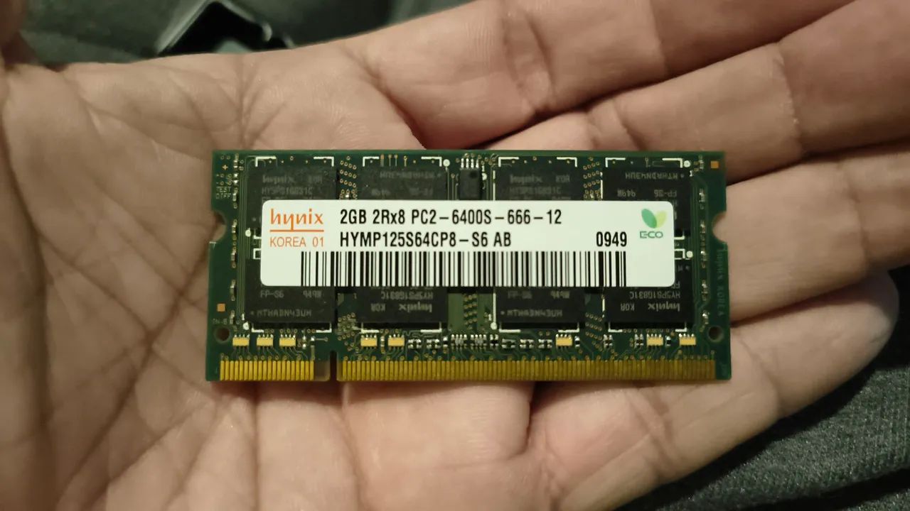 2GB memória DDR2 para notebook - Foto 2