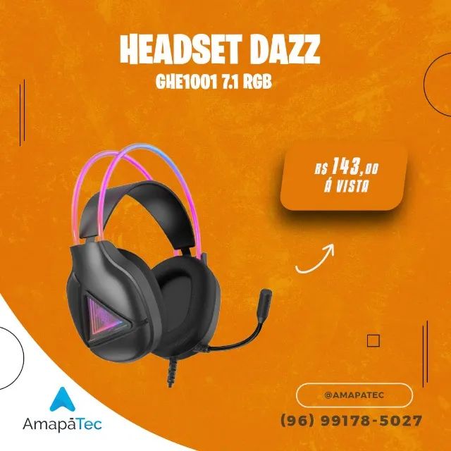 HEADSET GHE1001 DAZZ