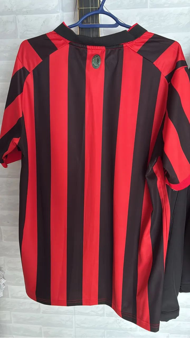 CAMISA DO MILAN- POUCO USADA - Foto 2