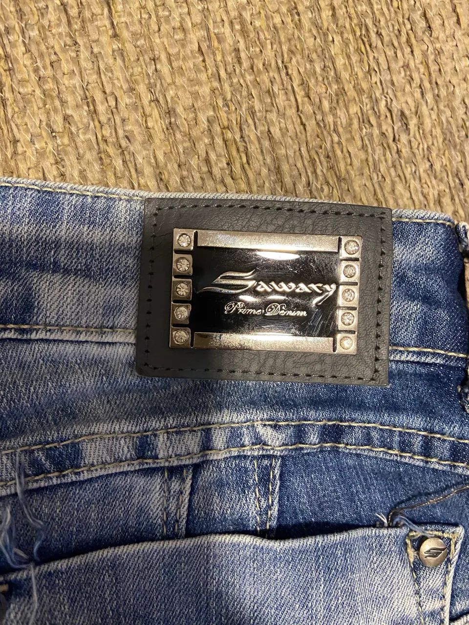 Calça Jeans Sawary Destroyed Feminina  - Foto 5